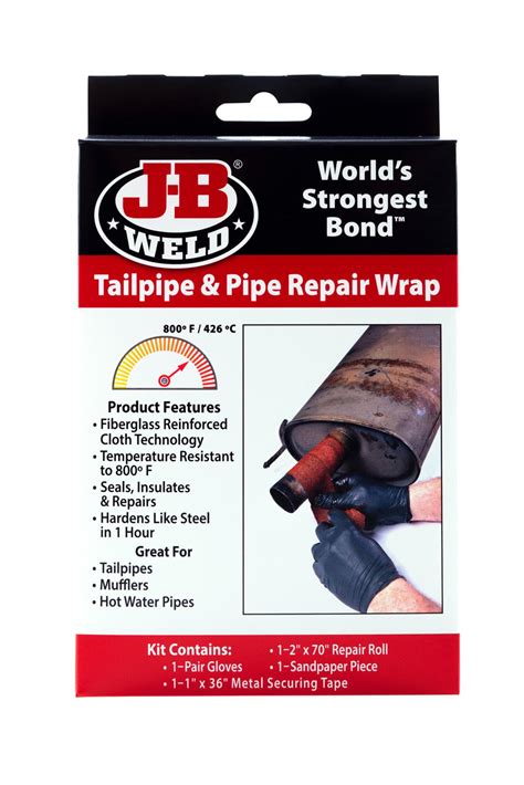 muffler repair wrap